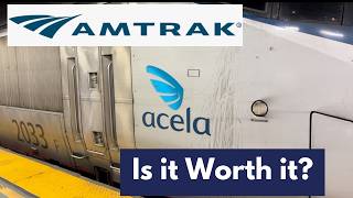 Is Amtrak Acela Business Class Worth It NYC to Boston Review [upl. by Esilec]