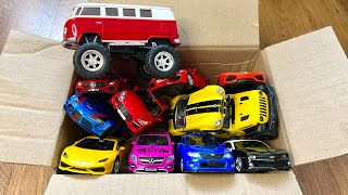 Huge Quantity of Diecast Model Cars in Box Lexus ES Subaru Opel Suzuki Audi Nissan Porsche 05 [upl. by Eytak]