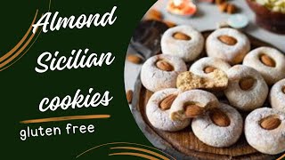 How to make authentic Sicilian amaretti almond cookies [upl. by Billen]