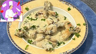 Recette facile de cuisses de grenouille sauce poulette [upl. by Chick]