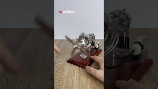 How fast can a 16 cylinder Stirling engine turn [upl. by Aihcats]