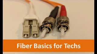 Fiber Optic Basics for Field Techs [upl. by Adraynek]