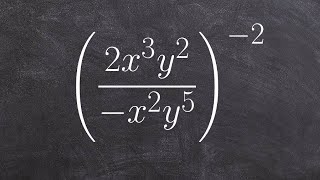 Using multiple properties of exponents simplify the expression [upl. by Finah]