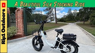 Ebike Ride Along  Cruising Silk Stocking ebike ebikelife seniorlife [upl. by Ramad]