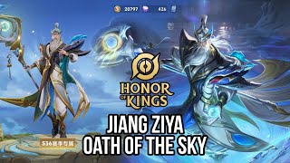 New Skin Jiang Ziya  Oath of the Sky  Chinese Server  Honor Of Kings Indonesia [upl. by Thrasher842]