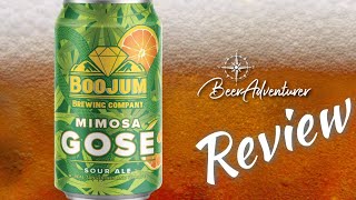 Mimosa Gose  Boojum Brewing Co  Beer Review [upl. by Rohpotsirhc]