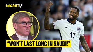 Simon Jordan INSISTS Ivan Toney Will NEVER Play For England While In Saudi League 😱😳 [upl. by Arakihc]