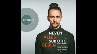 Kostenloses Hörbuch Neven Subotić  Alles geben [upl. by Corsiglia203]