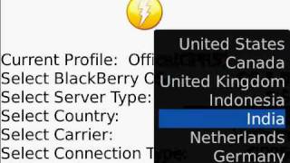 Boost Mobile Network Accelerator for BlackBerry 8900 [upl. by Notffilc685]