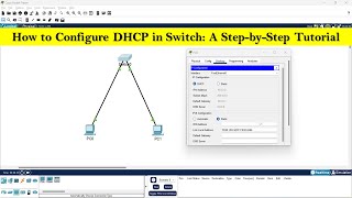 How to configure DHCP in Switch  DHCP switch configuration step by step [upl. by Rodie]