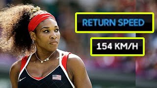 When Serena ENDS The Point Before It Even Starts  Fastest Returns  Serena Williams [upl. by Pylle]