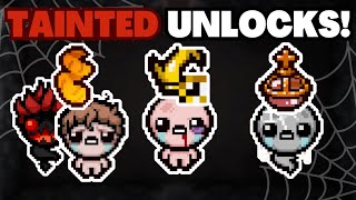 The Best Unlocks for Each Tainted Character in The Binding of Isaac Repentance [upl. by Cornie275]