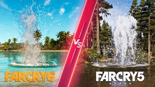 Far Cry 6 vs Far Cry 5  Direct Comparison Attention to Detail amp Graphics PC ULTRA 4K [upl. by Abbotson]