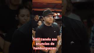 Saúl canelo ase anuncios de hamburguesas [upl. by Ignatius]