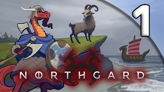 Northgard First Taste  1 Clan of the Goat  Lets Play Northgard Gameplay [upl. by Aikemahs]