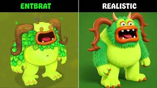 My Singing Monsters VS Realistic  My Singing Monsters [upl. by Zingg]