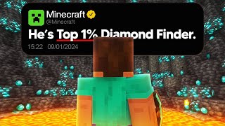 How to find DIAMONDS in Minecraft 2024 [upl. by Fernandina429]