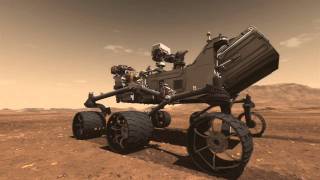 Mars Science Laboratory Curiosity Rover Animation [upl. by Idahs]