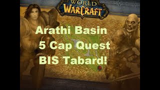 Season of Discovery Obtaining BIS Tabard [upl. by Nidroj]