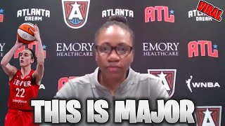 Atlanta Dream Tanisha Wright Just Told The SHOCKING TRUTH About BLOWING 16pt Lead To Caitlin Clark [upl. by Auberbach]