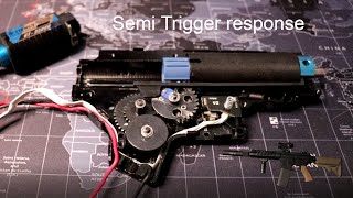 Airsoft AEG Trigger response build  SSG Precock [upl. by Yelyk]