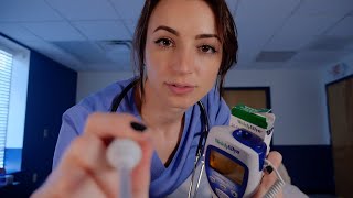 ASMR  Real Hospital Exam for Relaxation  Emergency Appendicitis [upl. by Fremont]