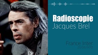 1973  Jacques Brel invité de quotRadioscopiequot à Cannes  Archive INA [upl. by Quartus]