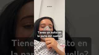 ¿Tienes este Bulto en el Cuello Ve al MÉDICO🙏🏽 linfoma [upl. by Assiral]