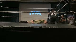 Sam Osborne Wins The IWA Trans Tasman Championship After Interference From Ricky South [upl. by Tegirb]