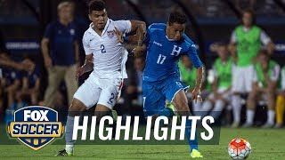 USA vs Honduras  2015 CONCACAF Gold Cup Highlights [upl. by Nyad]