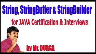 String StringBuffer amp StringBuilder for JAVA Certification amp Interviews [upl. by Natye]