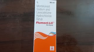 FlumontLC Kid SyrupMontelukast Sodium And Levocetrizine Hydrochloride SypUsedose Vedio in hindi [upl. by Bashuk784]