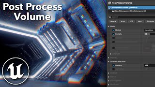 Unreal Engine 5 Beginner Tutorial Part 10 Post Process Volume [upl. by Kronfeld]