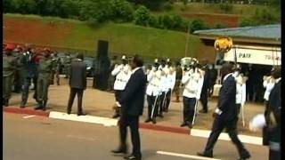 Paul Biya  Fête Nationale du Cameroun  Défilé du 20 mai 2011 [upl. by Kelly]