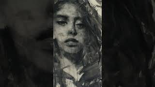 Painting with Liquid Charcoal [upl. by Nnaeed293]