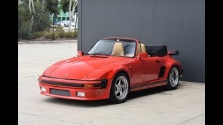 1983 Porsche 911 Wide Body Slant Nose Steel Body [upl. by Kenta]