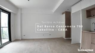 DEL BARCO CENTENERA 700  Departamento en Caballito [upl. by Aihpos]