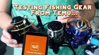 I tested these TEMU fishing reels so you dont have to Giveaway [upl. by Palecek]