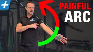 Reducing the Painful Arc in Shoulder Impingement 2 EXERCISES [upl. by Marcille]