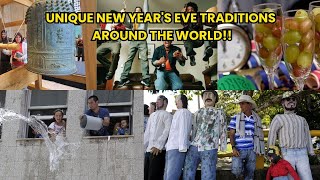 Unique New Years Eve Traditions Around the World [upl. by Ajaj]