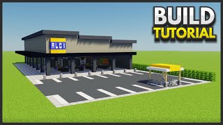 How to Build An ALDI in Minecraft [upl. by Martino708]