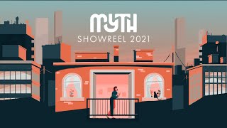 Animation Studio London  Myth  Animation and Motion Design Showreel 2021 [upl. by Odiug534]