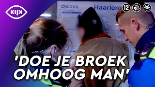 Gesprek voeren met DRONKEN man blijkt lastig voor HANDHAVERS  Overtreders  KIJK Misdaad [upl. by Adnauqaj575]