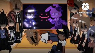 Past Michael and his classmates react to the afton family [upl. by Anikas]