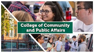 Binghamton University College of Community and Public Affairs school tour [upl. by Wilfrid]