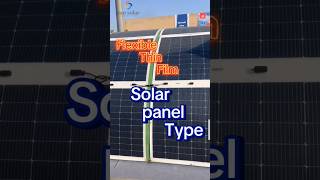 Thin film solar panel 🚨 new technology [upl. by Cirle]