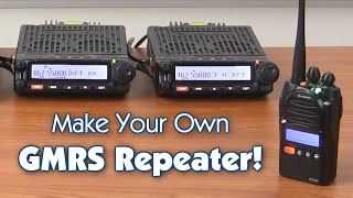 How to Turn the Wouxun KG1000G Into a GMRS Repeater [upl. by Yrovi]