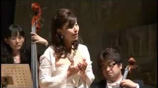 Caccini Ave Maria Seiko Lee soprano recital 2009 in Tokyo Bukan Kaikan [upl. by Laro]