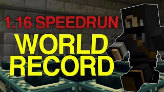 Minecraft World Record Speedrun in Under 14 Minutes 1353 FWR [upl. by Deragon986]