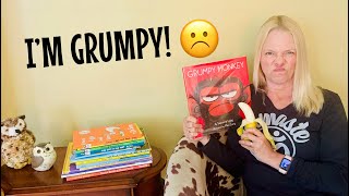 Kids Books Read Aloud Grumpy Monkey by Suzanne Lang [upl. by Ohcirej]